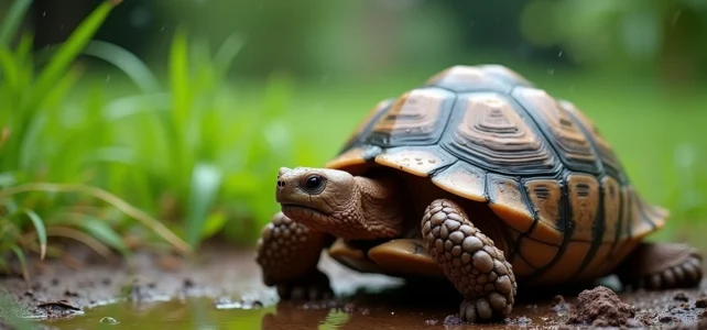 Pluie et tortues de terre : découvrez si les tortues aiment la pluie Pluie et tortues de terre : découvrez si les tortues aiment la pluie
